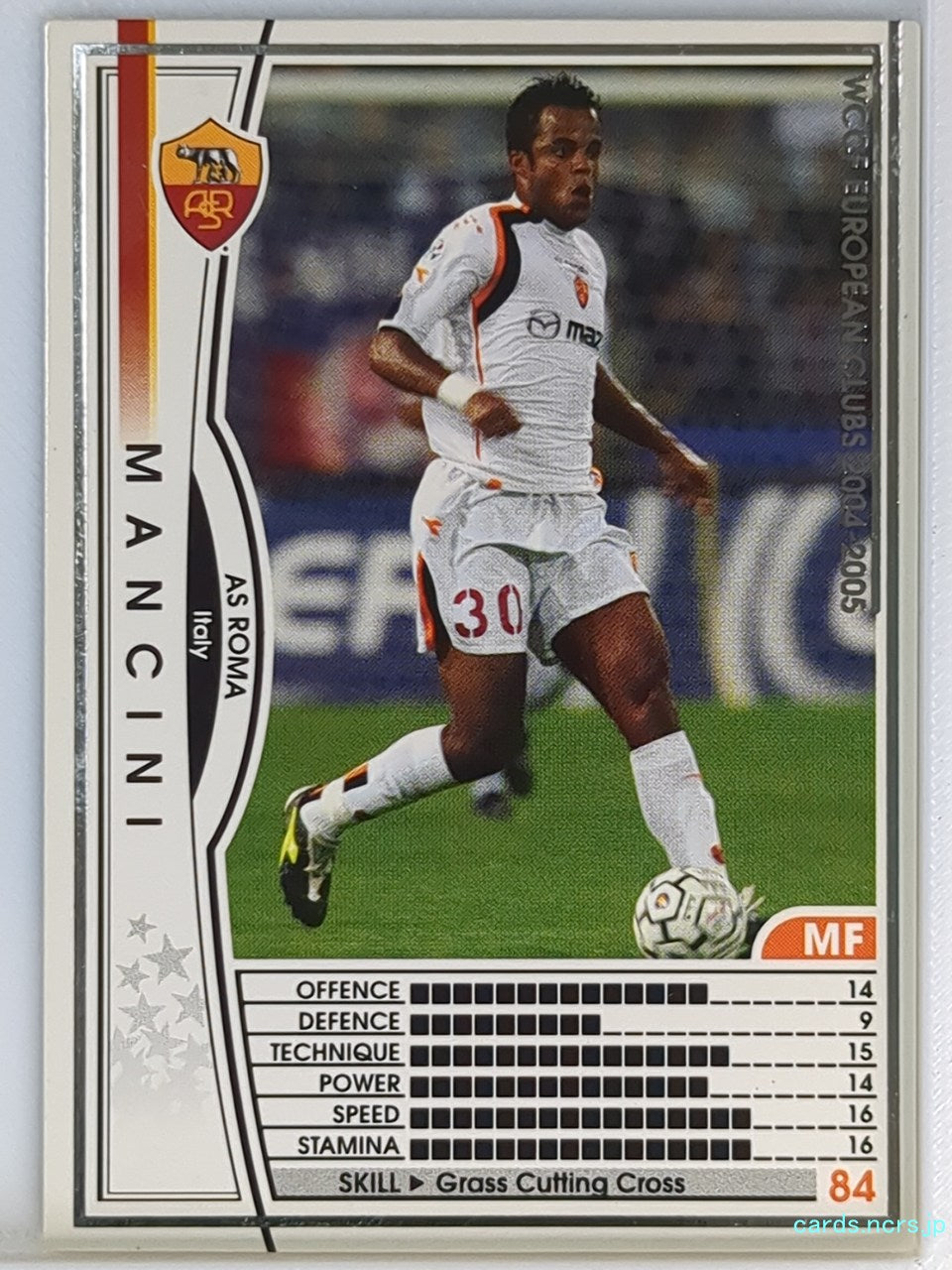 Panini WCCF Football WCCF/2004-2005-171/224 N Mancini Trading Card NM