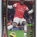 Panini WCCF Football WCCF/2012-2013-006/384 N Bacary Sagna Trading Card EX