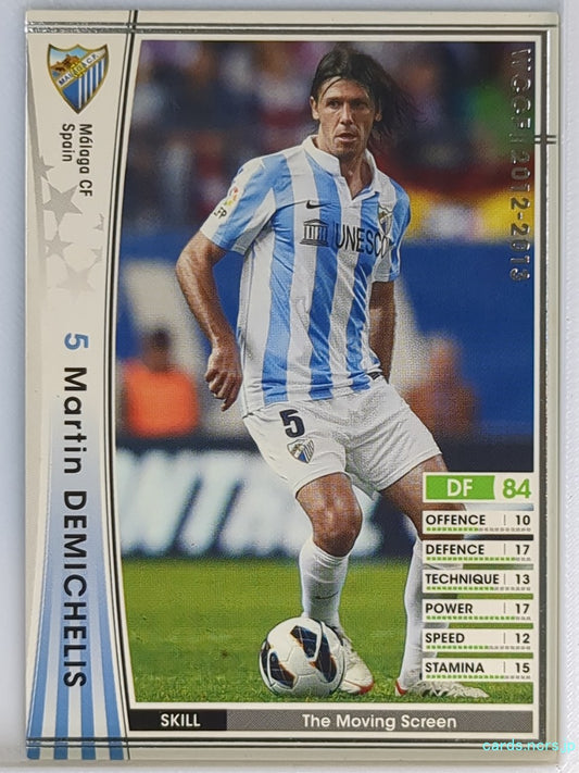 Panini WCCF Football WCCF/2012-2013-338/384 N Martin Demichelis Trading Card EX