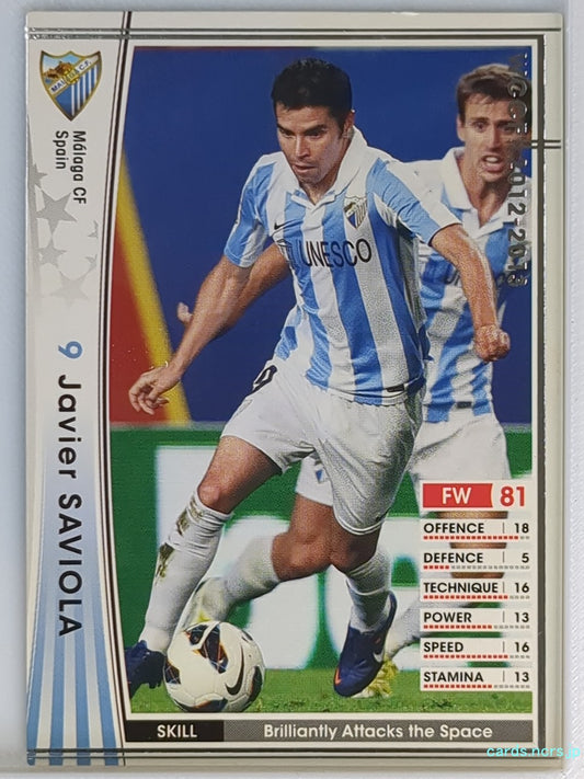 Panini WCCF Football WCCF/2012-2013-352/384 N Javier SAVIOLA Trading Card EX