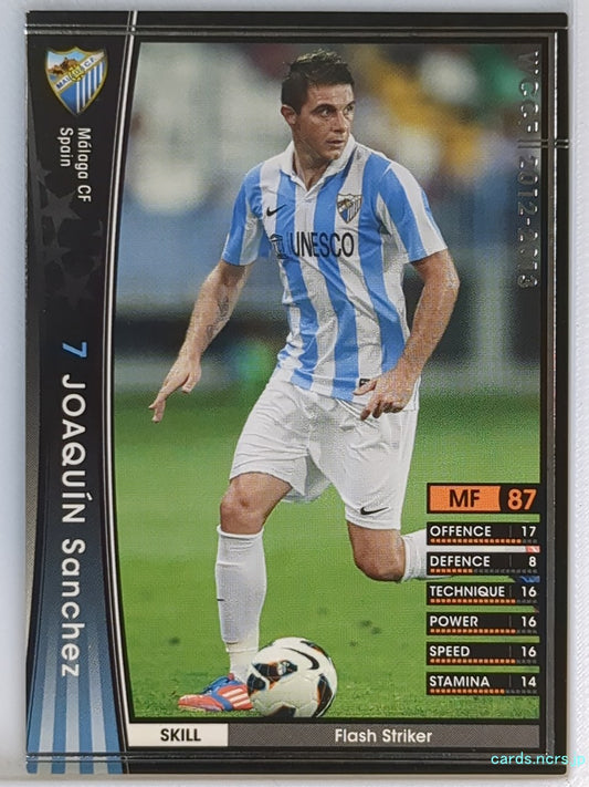 Panini WCCF Football WCCF/2012-2013-347/384 N Joaquin Sanchez Trading Card EX