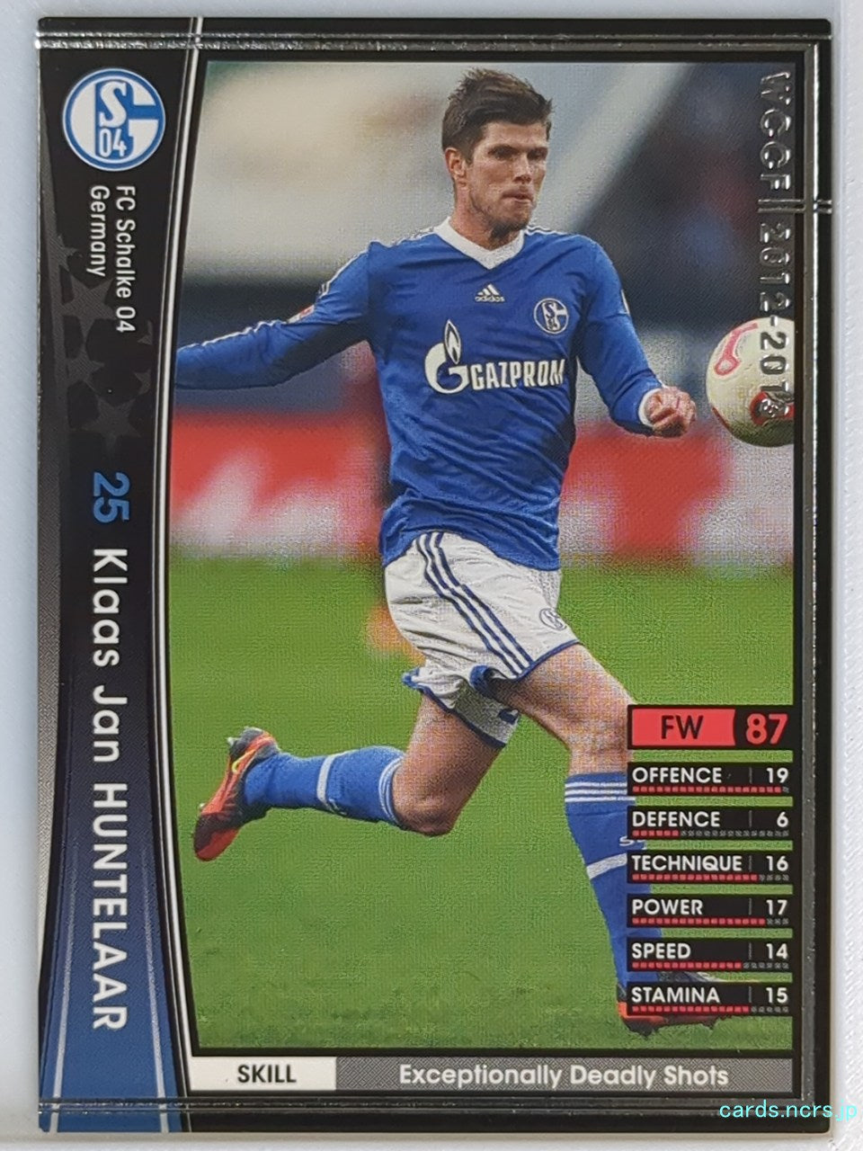 Panini WCCF Football WCCF/2012-2013-143/384 N Klaas Jan Huntelaar Trading Card N