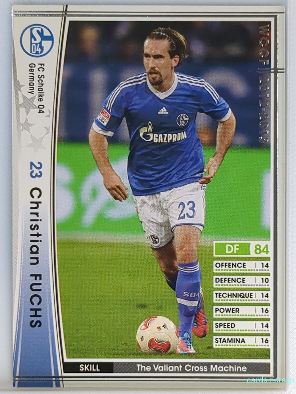 Panini WCCF Football WCCF/2012-2013-130/384 N Christian Fuchs Trading Card NM