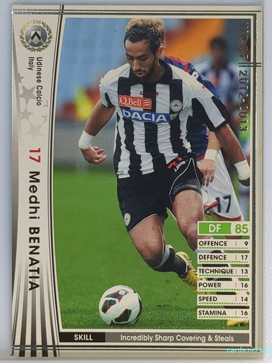Panini WCCF Football WCCF/2012-2013-243/384 N Medhi BENATIA Trading Card EX