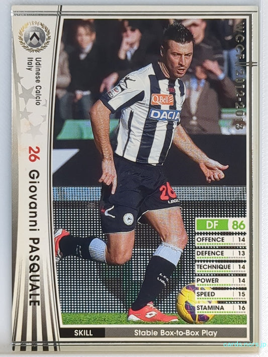 Panini WCCF Football WCCF/2012-2013-247/384 N Giovanni Pasquale Trading Card EX