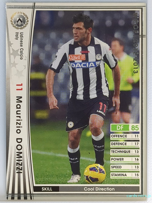 Panini WCCF Football WCCF/2012-2013-245/384 N Maurizio Domizzi Trading Card EX