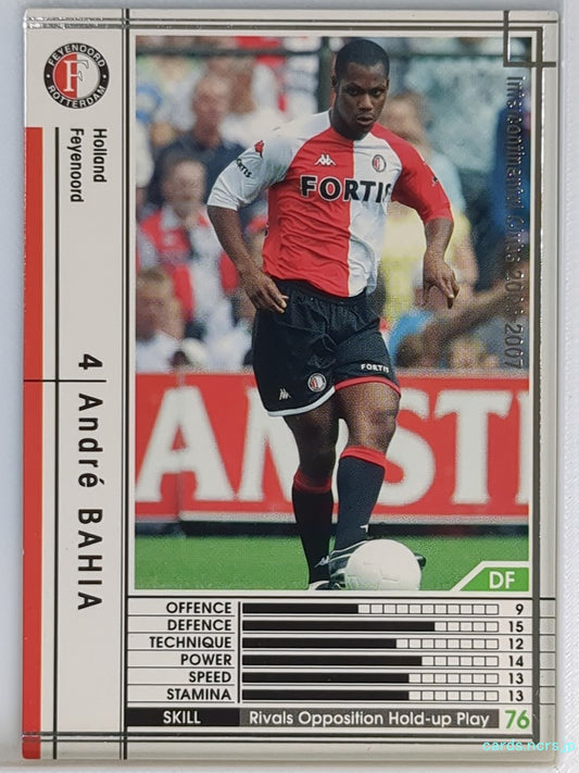 Panini WCCF Football WCCF/2006-2007-242/384 N Andre Bahia Trading Card EX