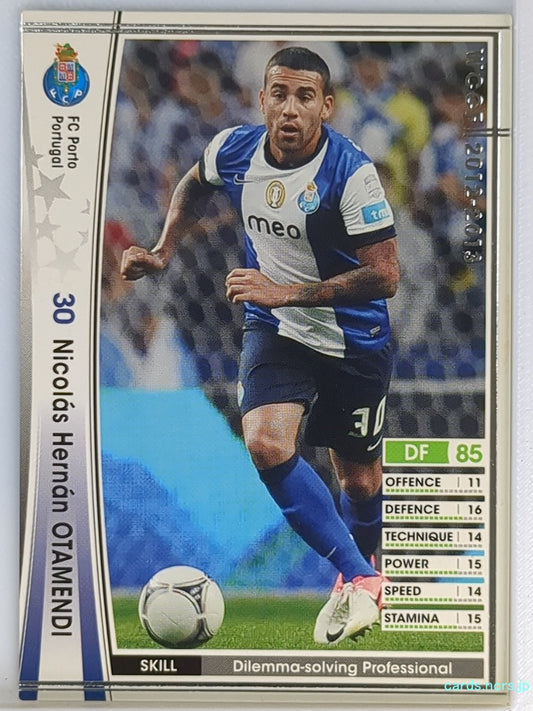 Panini WCCF Football WCCF/2012-2013-263/384 N Nicolas Hernan Otamendi Trading Card EX