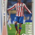 Panini WCCF Football WCCF/2012-2013-310/384 N Miranda Trading Card EX