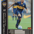 Panini WCCF Football WCCF/2008-2009-006/352 N Sebastian BATTAGLIA Trading Card EX