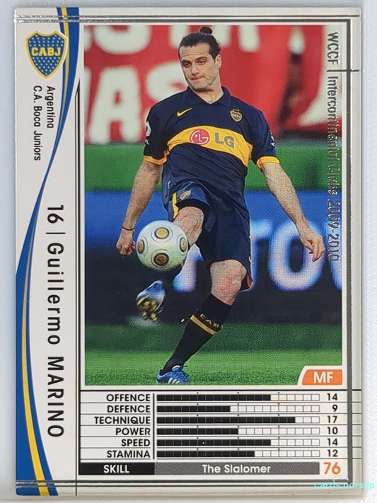 Panini WCCF Football WCCF/2009-2010-011/384 N Guillermo MARINO Trading Card EX