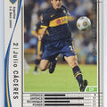 Panini WCCF Football WCCF/2009-2010-002/384 N Julio CACERES Trading Card EX