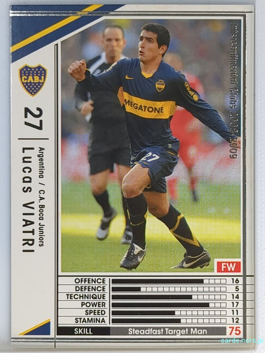 Panini WCCF Football WCCF/2008-2009-016/352 N Lucas VIATRI Trading Card EX