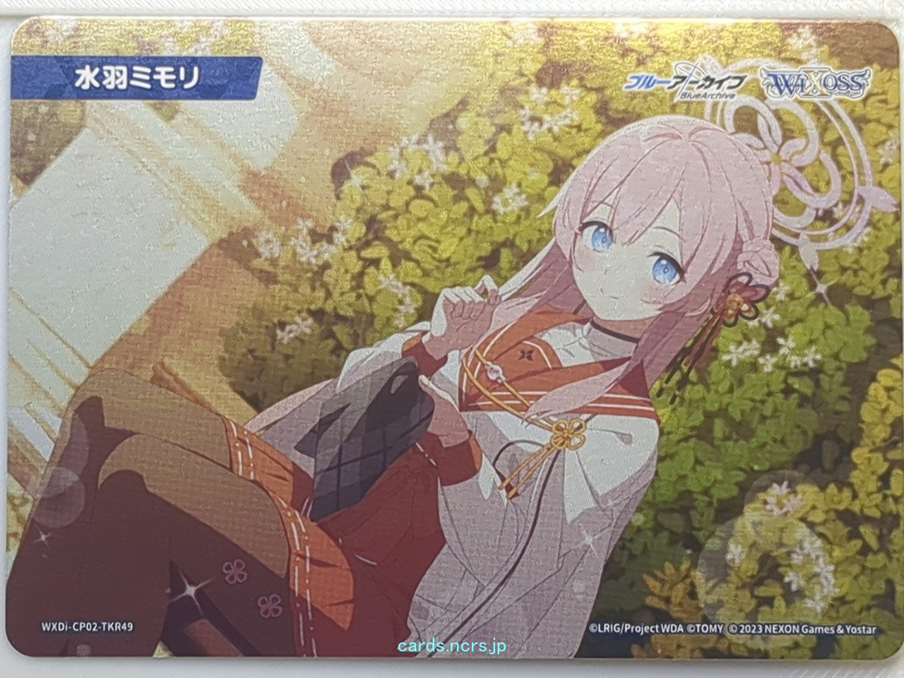 Wixoss W Blue Archive WXDi-CP02-TKR49 L Mimori Trading Card NM