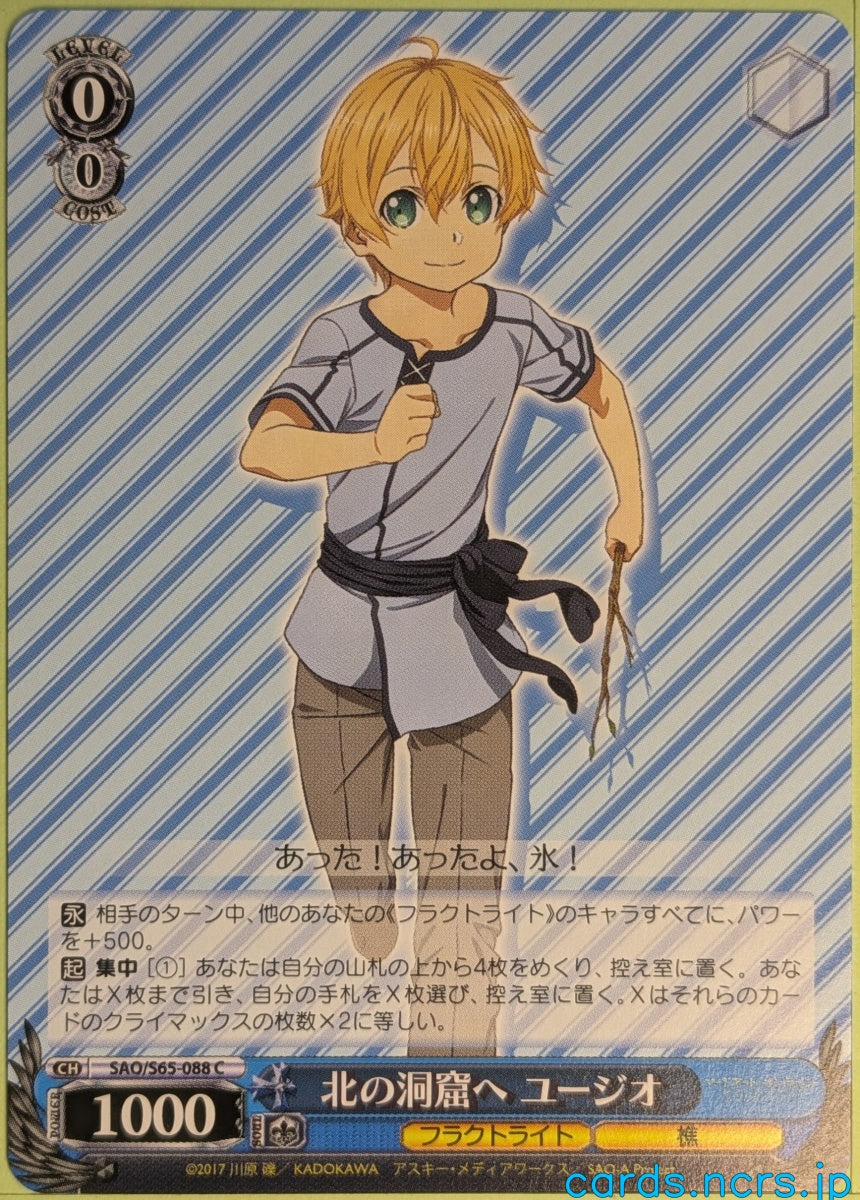 Weiss Schwarz Sword Art Online SAO/S65-088C C Eugeo Trading Card NM