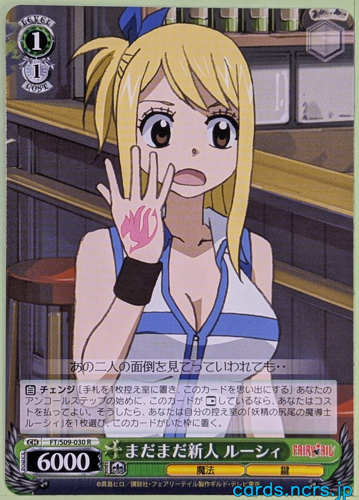 Weiss Schwarz Fairy Tail FT/S09-030R R Lucy Heartfilia Trading Card NM