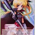 Weiss Schwarz Magical Girl Lyrical Nanoha NA/W12-007R R Fate T Harlaown Trading Card NM
