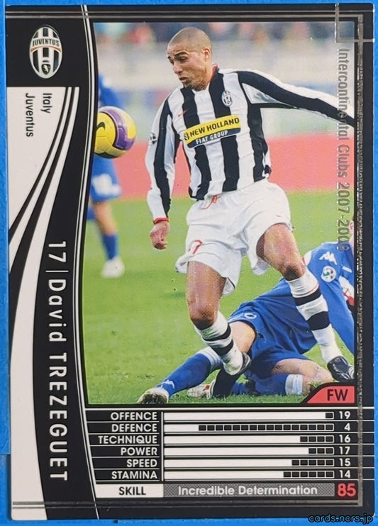 Panini WCCF Football WCCF/2007-2008-288/336 N David Trezeguet Trading Card NM
