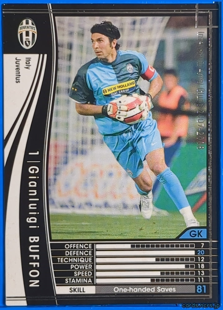 Panini WCCF Football WCCF/2007-2008-273/336 Gianluigi Buffon Trading Card NM