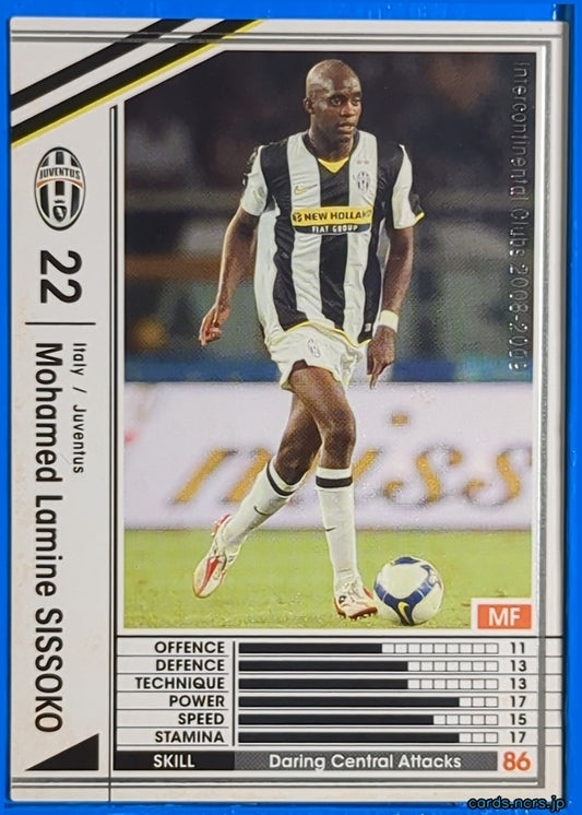 Panini WCCF Football WCCF/2005-2006-269/352 N Mohamed Lamine SISSOKO Trading Card NM