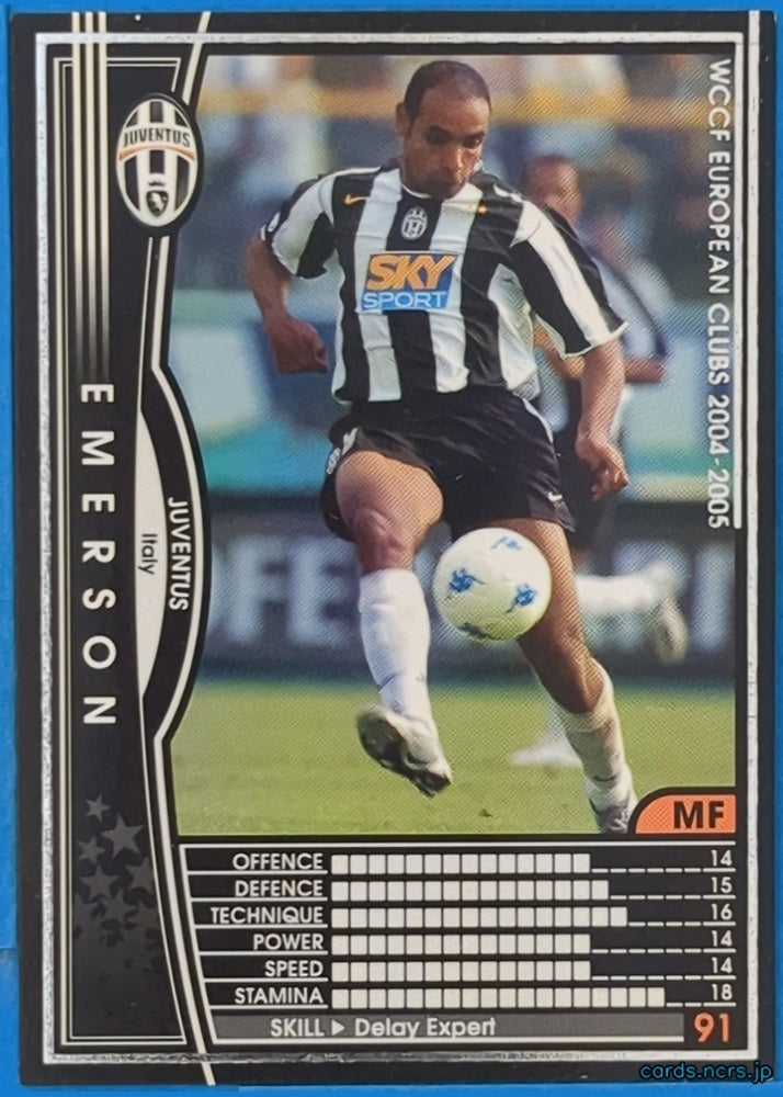 Panini WCCF Football WCCF/2005-2006-139/224 N Emerson Trading Card NM