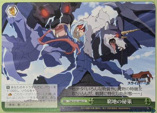 Weiss Schwarz That Time I Got Reincarnated as a Slime TSK/S101-043CC CC Hinata Sakaguchi Trading Card NM
