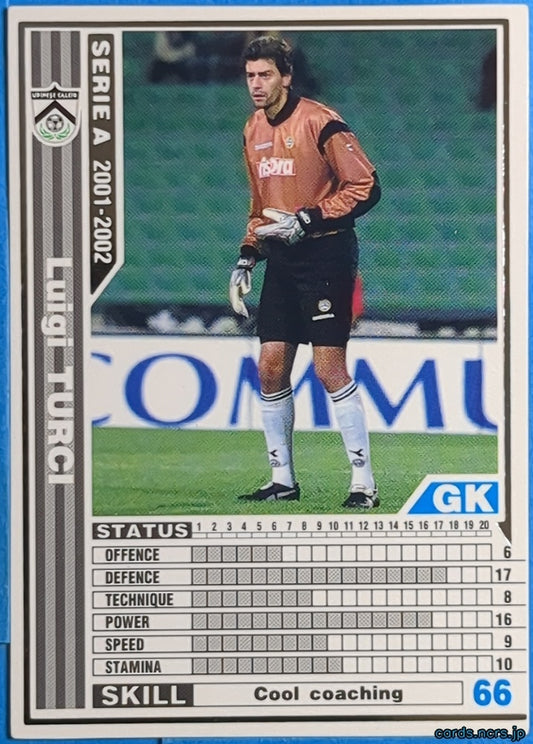 Panini WCCF Football WCCF/2001-2002-241/288 N Luigi Turci Trading Card NM