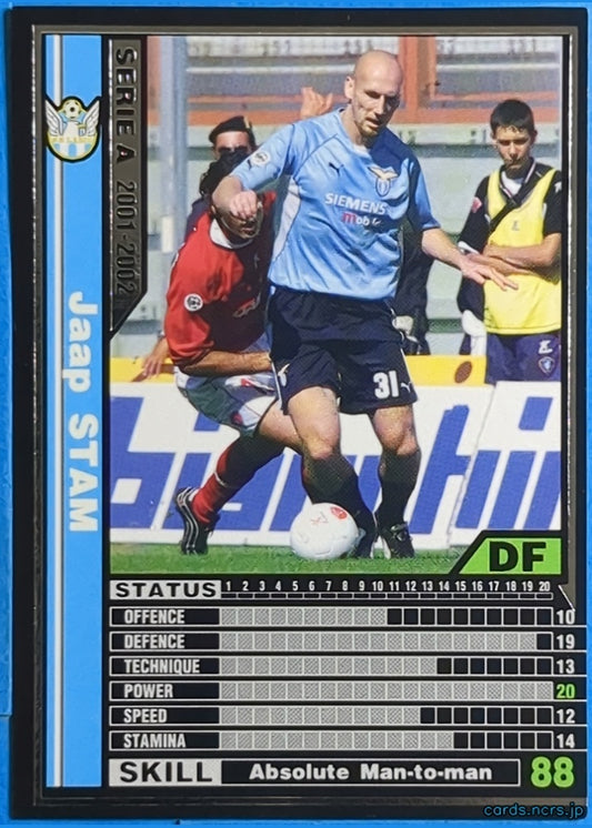 Panini WCCF Football WCCF/2001-2002-A15/32 N Jaap Stam Trading Card NM