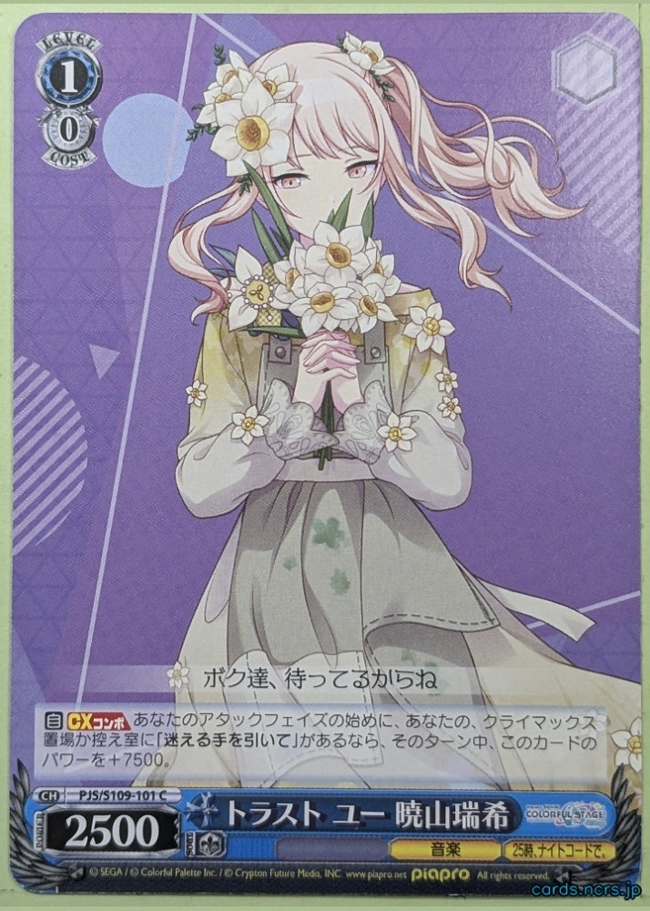 Weiss Schwarz Project Sekai Colorful Stage feat. Miku Hatsune PJS/S109-101C C Mizuki Akiyama Trading Card NM