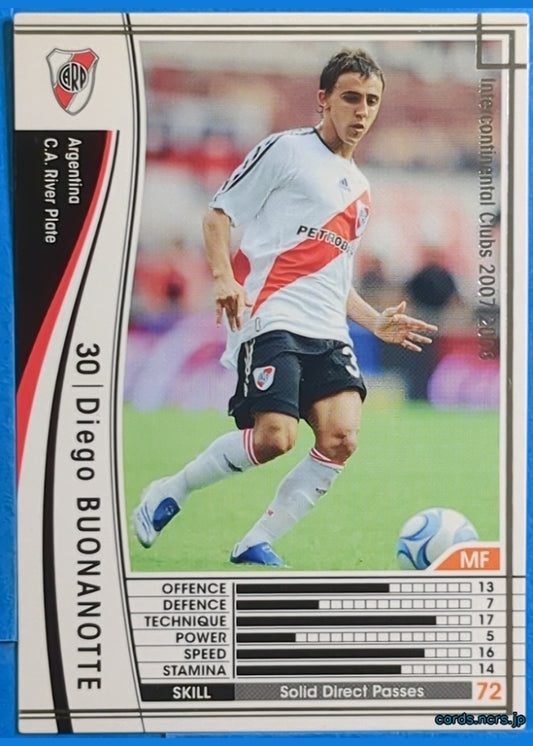 Panini WCCF Football WCCF/2007-2008-026/336 N Diego BUONANOTTE Trading Card NM