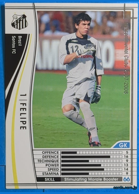 Panini WCCF Football WCCF/2007-2008-049/336 N Felipe Trading Card NM