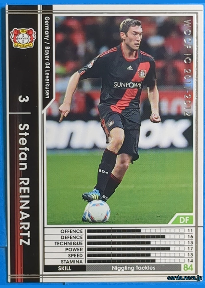 Panini WCCF Football WCCF/2011-2012-085/384 N Stefan REINARTZ Trading Card NM