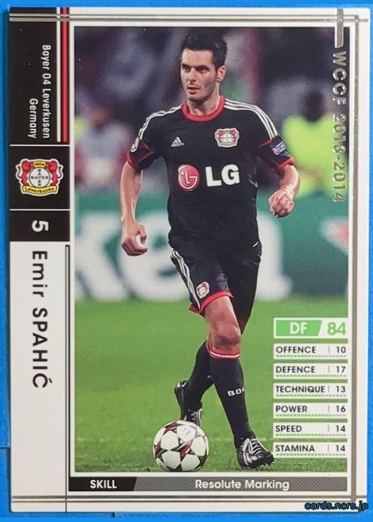 Panini WCCF Football WCCF/2013-2014-069/385 N Emir Spahić Trading Card NM