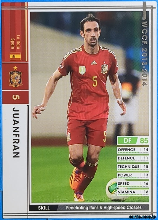 Panini WCCF Football WCCF/2013-2014-373/385 N Juanfran Trading Card NM