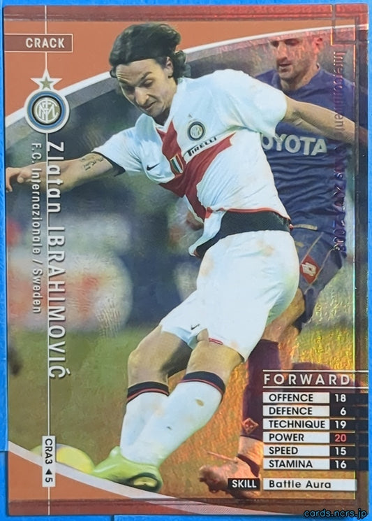 Panini WCCF Football WCCF/2007-2008-CRA3/5 N Zlatan Ibrahimović Trading Card NM
