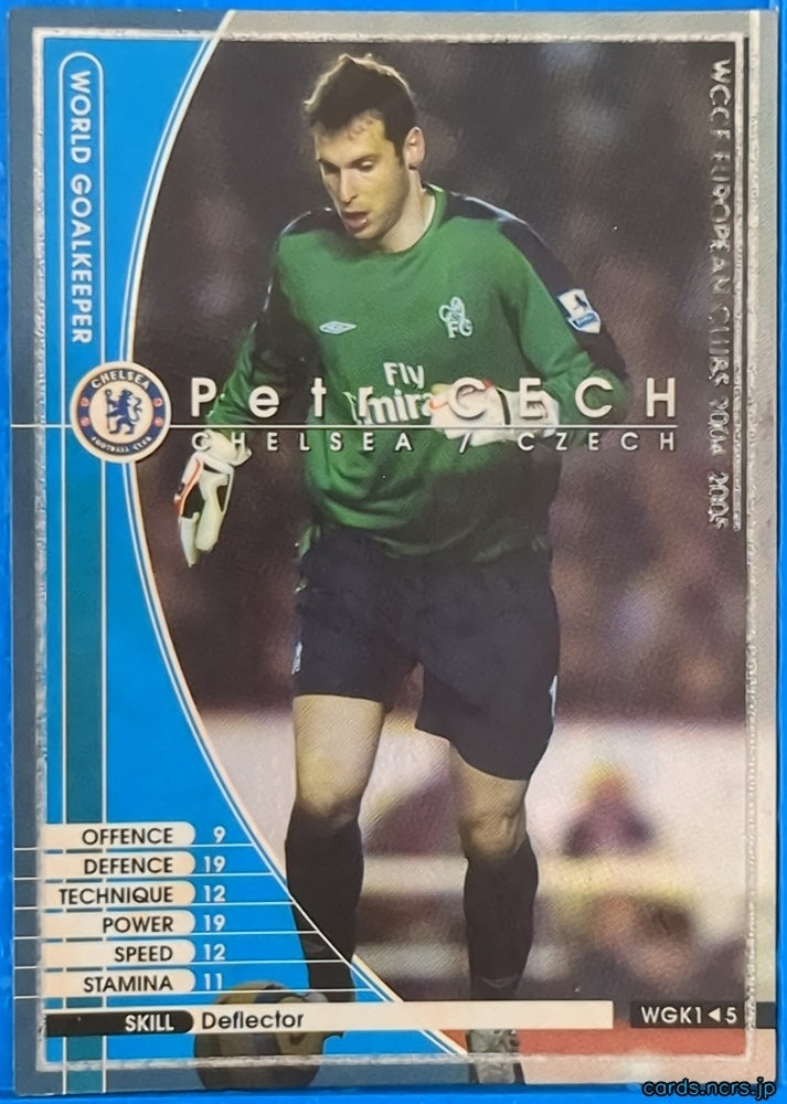 Panini WCCF Football WCCF/2004-2005-WGK1/5 N Petr Cech Trading Card NM