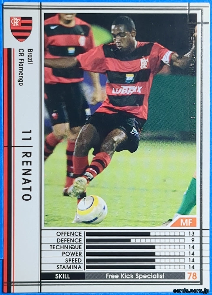 Panini WCCF Football WCCF/2006-2007-043/384 N Renato Trading Card NM