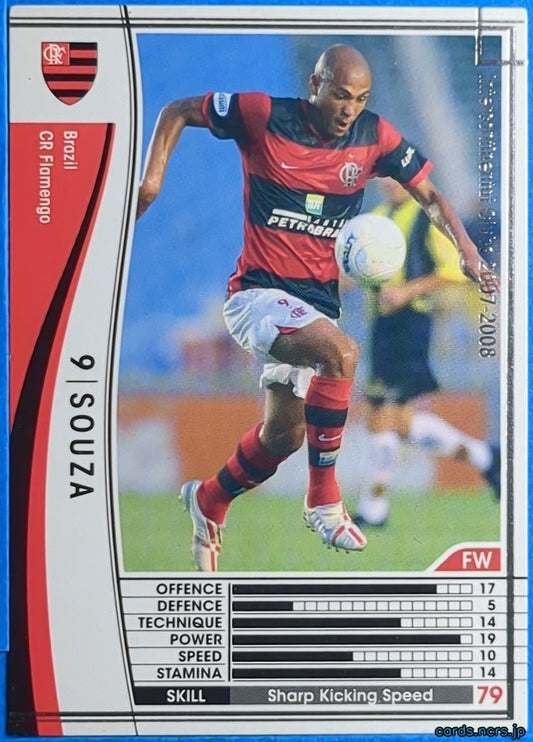 Panini WCCF Football WCCF/2007-2008-047/336 N SOUZA Trading Card NM