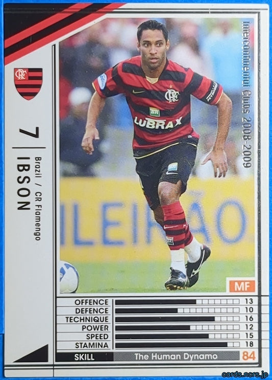 Panini WCCF Football WCCF/2008-2009-039/352 N IBSON Trading Card NM