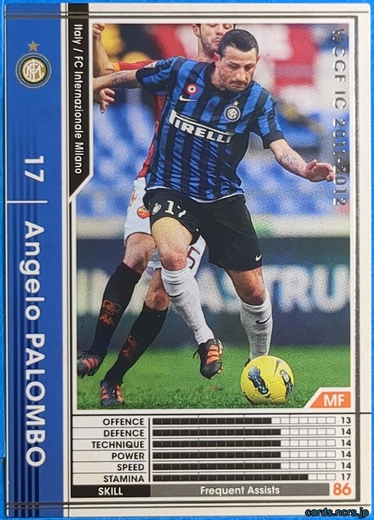 Panini WCCF Football WCCF/2011-2012-204/384 N Angelo PALOMBO Trading Card NM