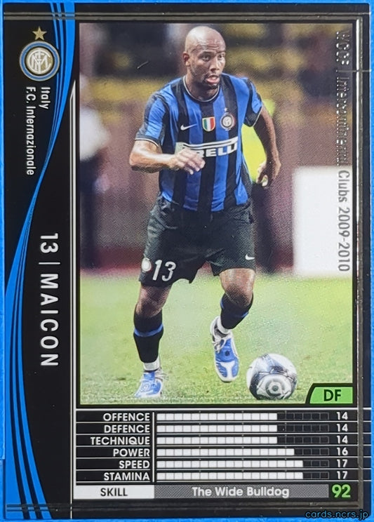 Panini WCCF Football WCCF/2009-2010-245/384 N Maicon Trading Card NM
