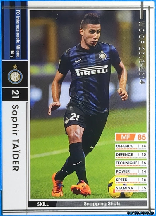 Panini WCCF Football WCCF/2013-2014-173/385 N Saphir Taïder Trading Card NM