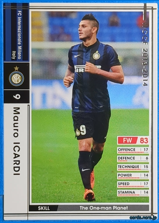 Panini WCCF Football WCCF/2013-2014-174/385 N Mauro ICARDI Trading Card NM