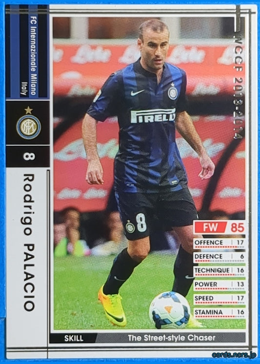 Panini WCCF Football WCCF/2013-2014-176/385 N Rodrigo PALACIO Trading Card NM