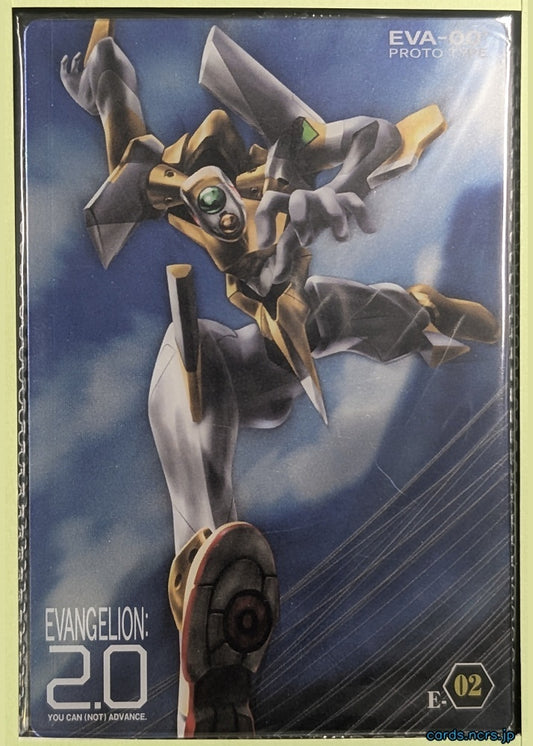 Evangelion: 2.0 Wafer Chap.5 Neon Genesis Evangelion COL001-E-02 Eva Unit-00 Trading Card NM