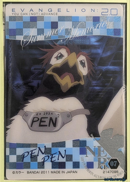 Evangelion: 2.0 Wafer Chap.5 Neon Genesis Evangelion COL001-CL-07 Penpen Trading Card NM