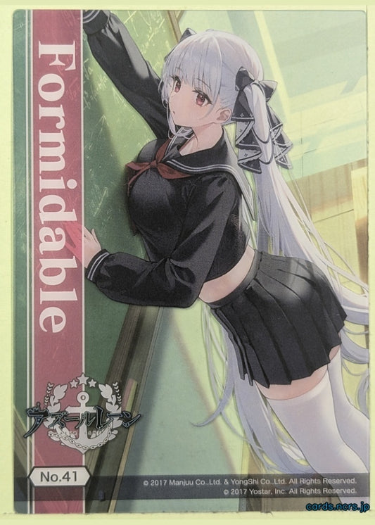 Azur Lane Wafer Card Azur Lane COL003-NO.41 Formidable Trading Card NM