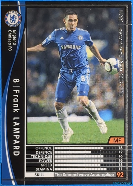 Panini WCCF Football WCCF/2009-2010-090/384 N Frank LAMPARD Trading Card NM