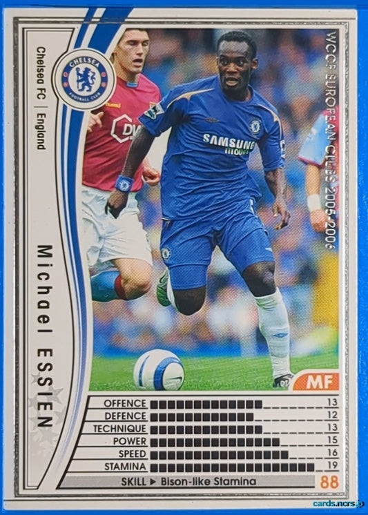 Panini WCCF Football WCCF/2005-2006-025/336 N Michael Essien Trading Card NM