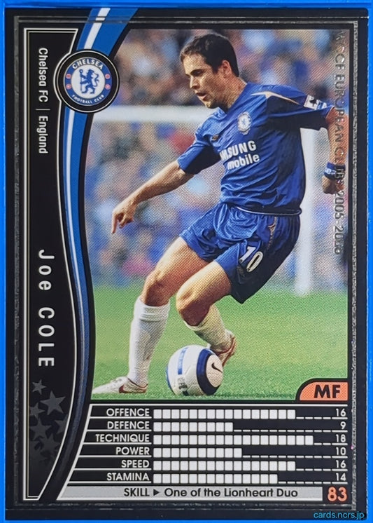 Panini WCCF Football WCCF/2005-2006-023/336EN N Joe Cole Trading Card NM